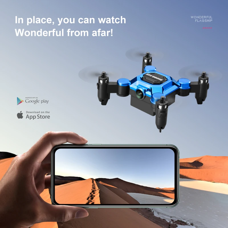 K04 Mini Folding Storage Aircr - Drone Camera Night Vision recension och pris