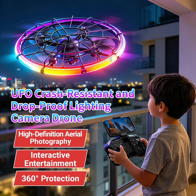 JJRC H145 UFO RC Drone with Du - Drone Camera Case recension och pris