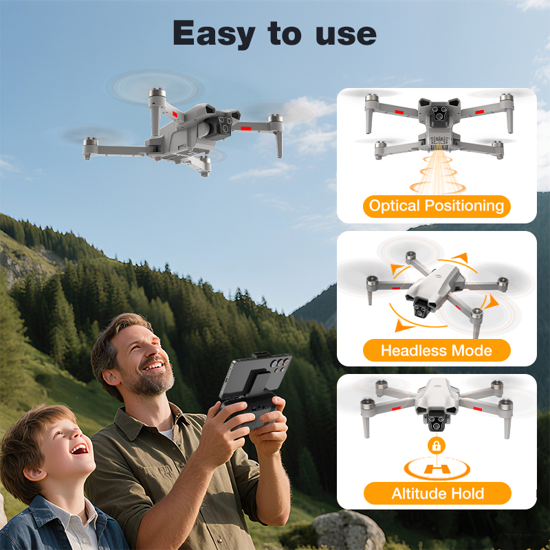 NEW Hot L017 Pro Drone Brushle - Drone Camera Hd recension och pris